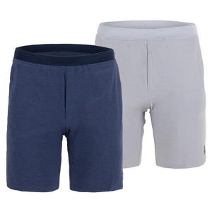 Men's 9 Inch Heather Drawstring Tennis Short Apparel Penguin
