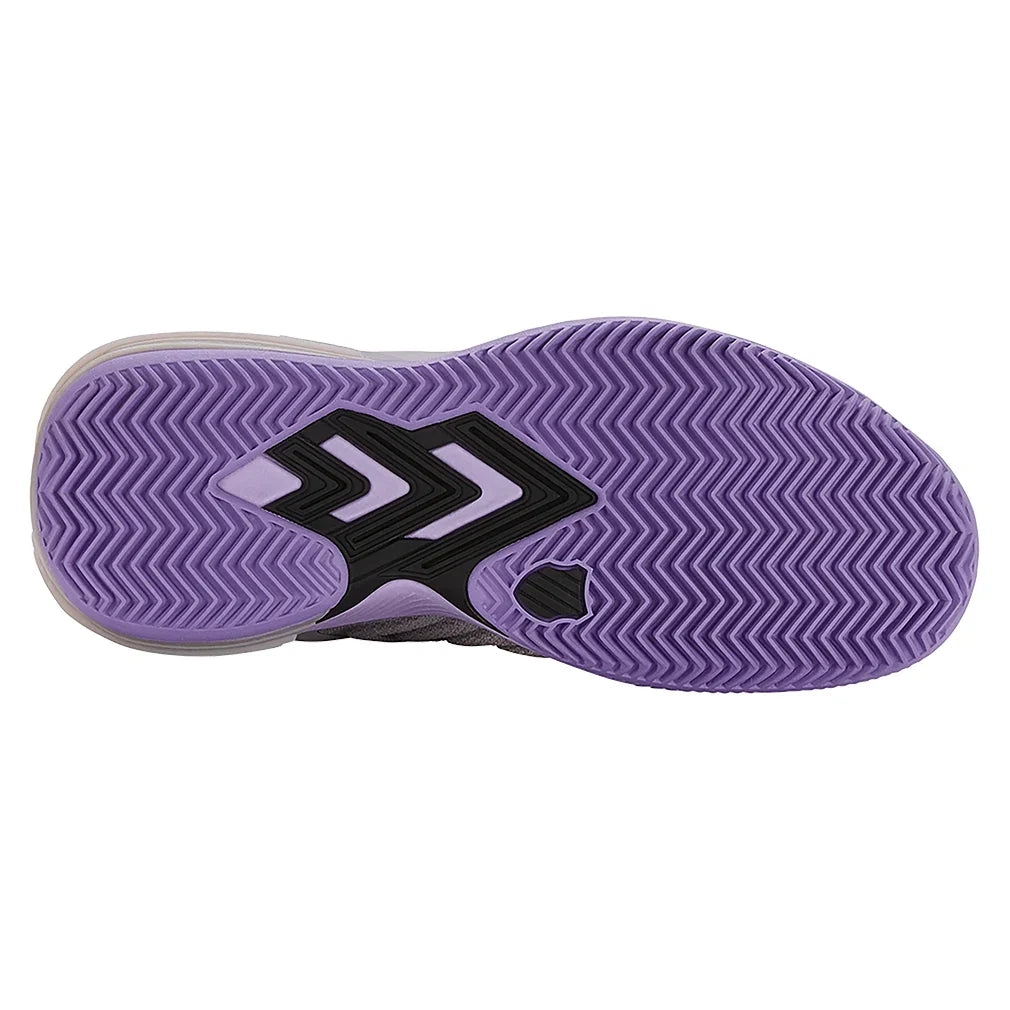 Women`s Ultrashot 3 Clay Court Tennis Shoes Raindops and Paisley Purple Footwear K-Swiss