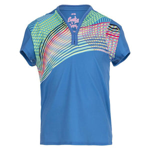 Girls` Count On Me Short Sleeve Tennis Top Apparel Lucky In Love