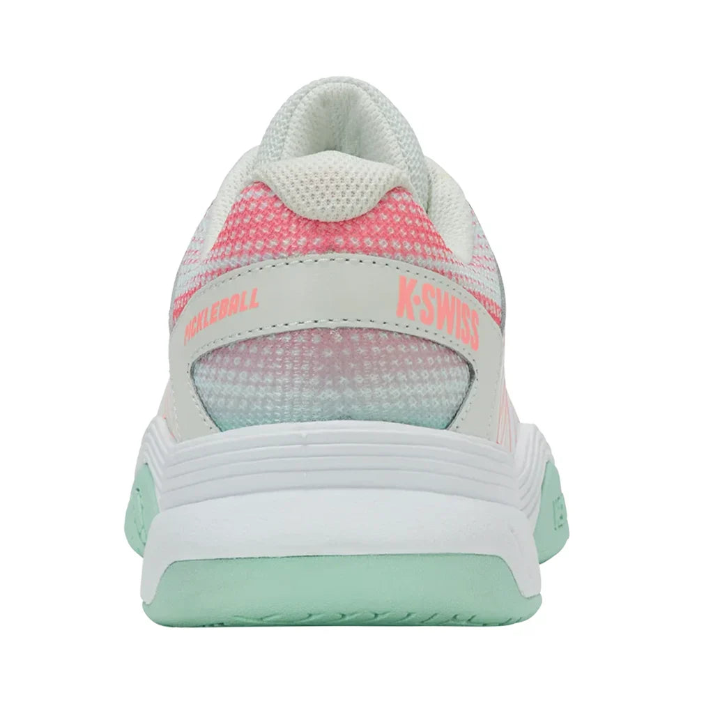 Women`s Court Express Pickleball Shoes Ice and White Footwear K-Swiss