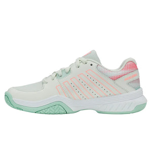 Women`s Court Express Pickleball Shoes Ice and White Footwear K-Swiss