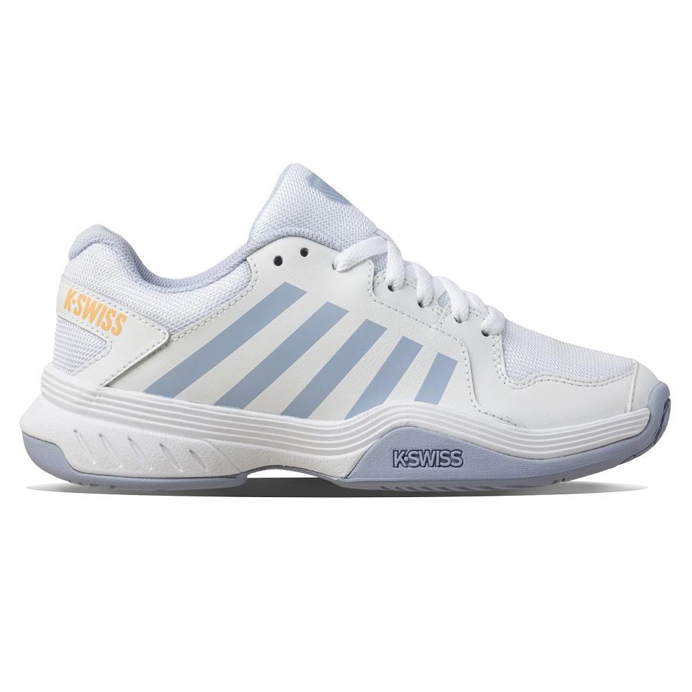 Women's Court Express Pickleball Shoes White and Heather Footwear K-Swiss