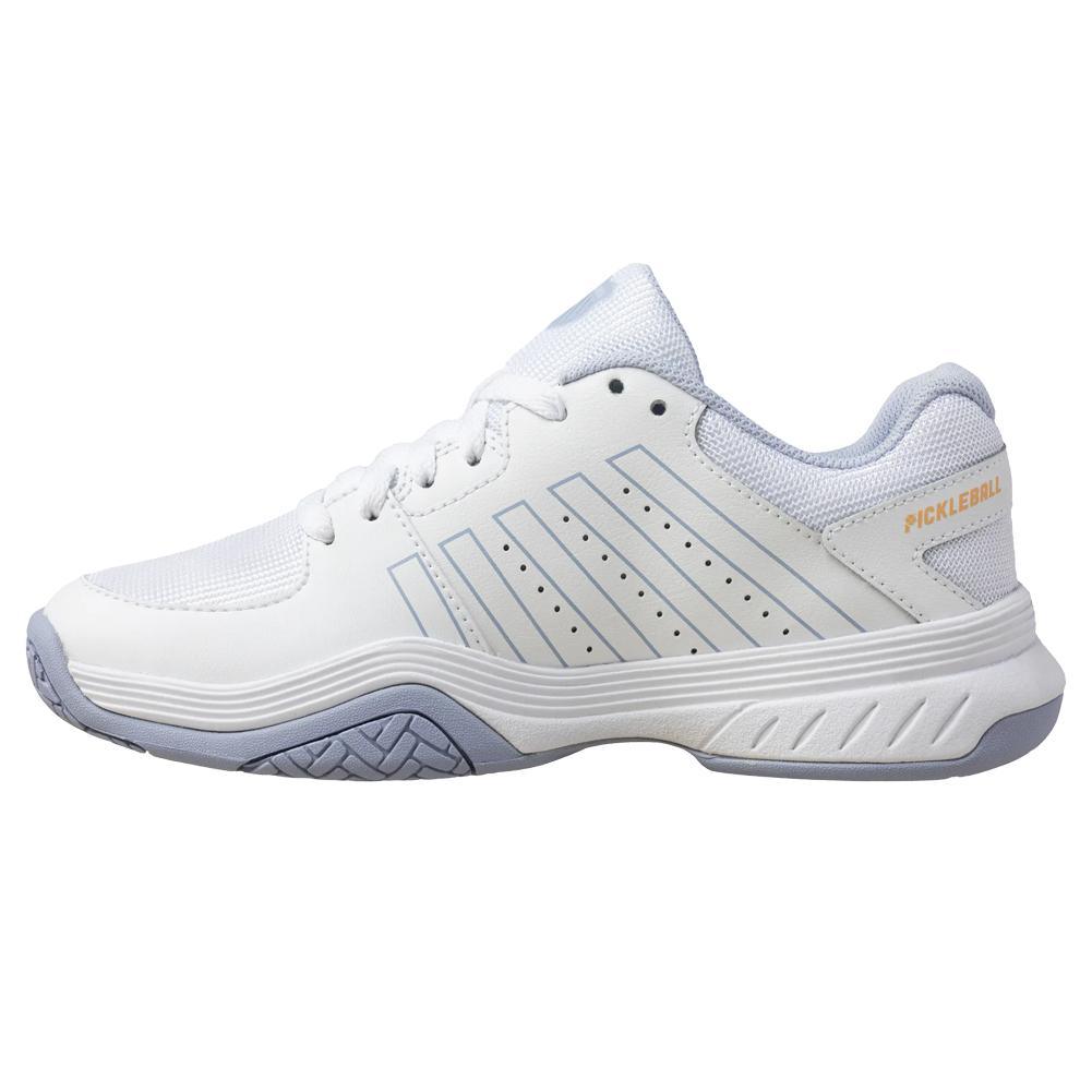 Women's Court Express Pickleball Shoes White and Heather Footwear K-Swiss