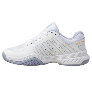 Women's Court Express Pickleball Shoes White and Heather Footwear K-Swiss