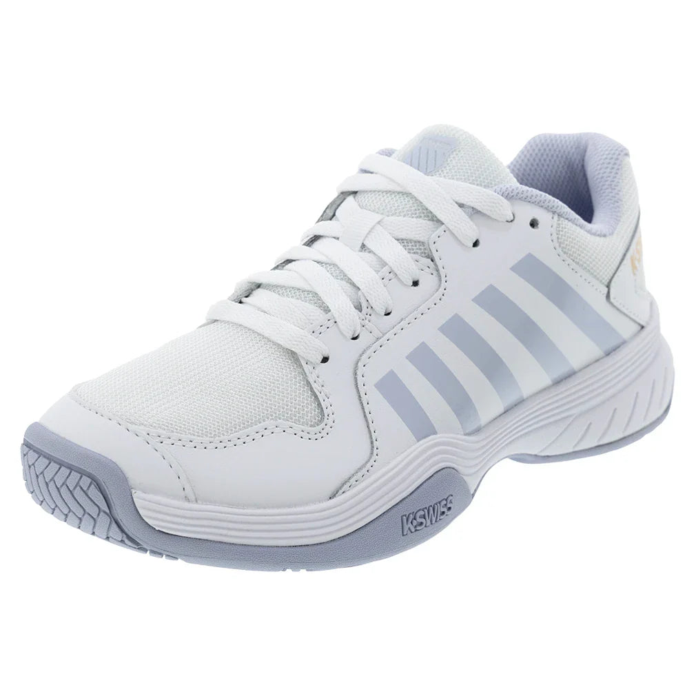 Women's Court Express Pickleball Shoes White and Heather Footwear K-Swiss