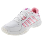 Women`s Court Express Pickleball Shoes Cloud Dancer and Blossom Footwear K-Swiss