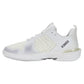 Women's Ultrashot 3 Grass Tennis Shoes White and Steel Gray Footwear K-Swiss