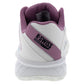 Women`s Express Light 3 Padel Shoes Snow White and Lilas Footwear K-Swiss