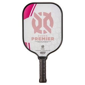 Evoke Premier PINK Pickleball Paddle Racquets Onix