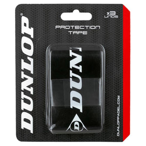 Padel Protection Tape 3 Pack Black Dunlop