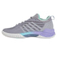 Women`s Hypercourt Supreme 2 Tennis Shoes Lilac Gray and Nimbus Cloud Footwear K-Swiss