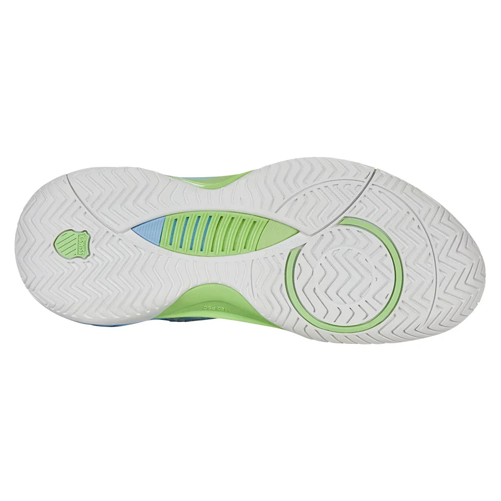Women`s Hypercourt Supreme 2 Tennis Shoes Lucent White and Dutch Canal Footwear K-Swiss