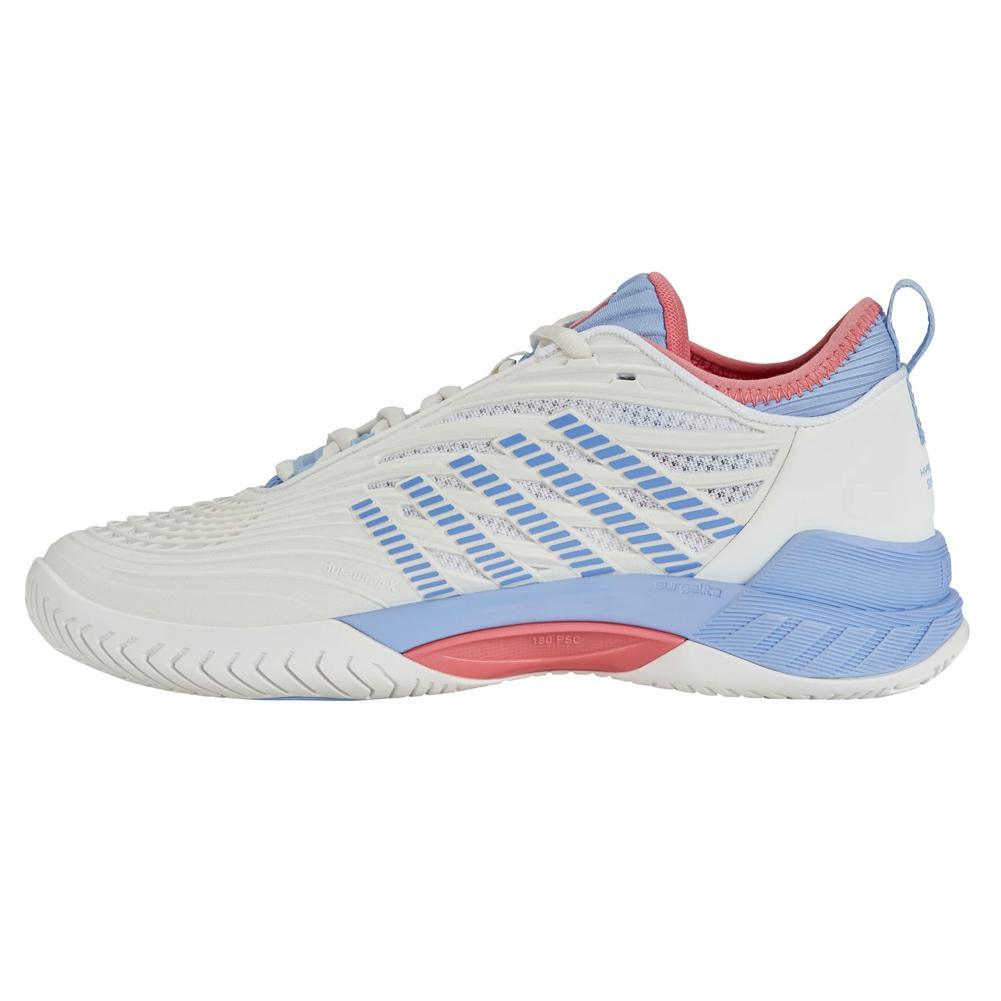 Women's Hypercourt Supreme 2 Tennis Shoes Bright White and Open Air Footwear K-Swiss