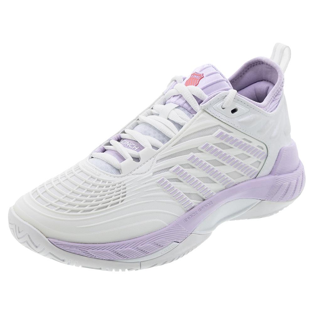 Women`s Hypercourt Supreme 2 Tennis Shoes White and Orchid Petal Footwear K-Swiss