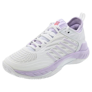 Women`s Hypercourt Supreme 2 Tennis Shoes White and Orchid Petal Footwear K-Swiss