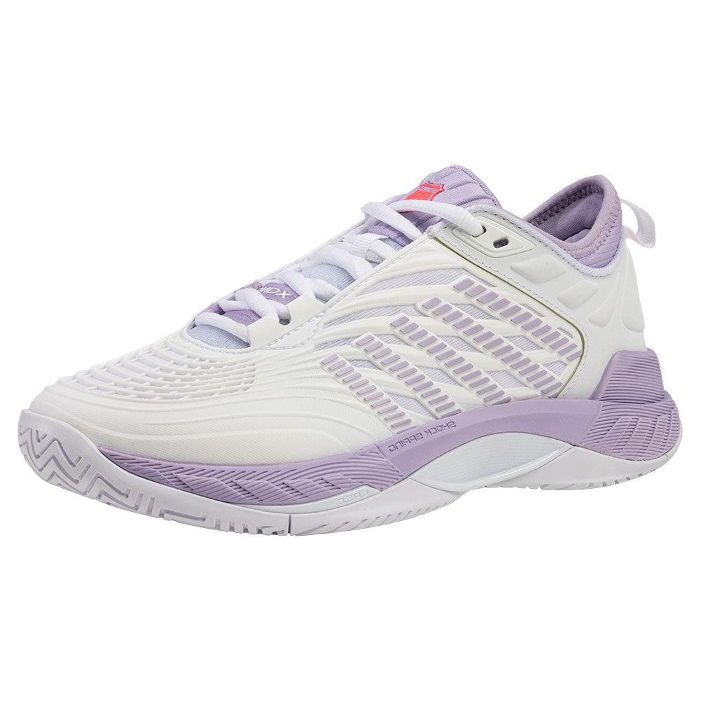 Women`s Hypercourt Supreme 2 Tennis Shoes White and Orchid Petal Footwear K-Swiss