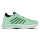 Women`s Hypercourt Supreme 2 Tennis Shoes Neon Mint and Black Footwear K-Swiss