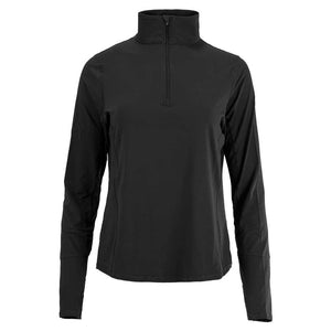 Women's Relaxed Mock Zip Tennis Top Apparel BloqUV