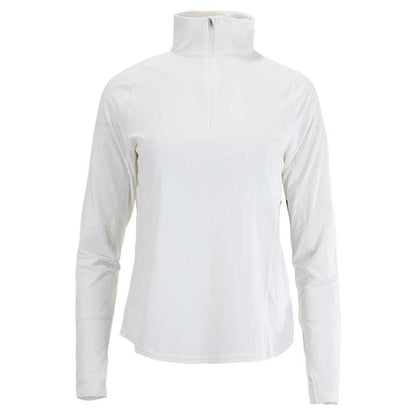 Women's Relaxed Mock Zip Tennis Top Apparel BloqUV