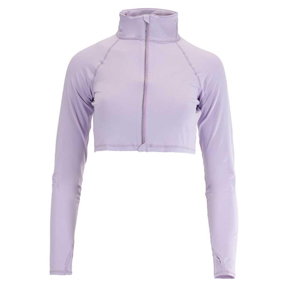 Women`s Full Zip Tennis Crop Top Apparel BloqUV
