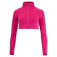 Women`s Full Zip Tennis Crop Top Apparel BloqUV