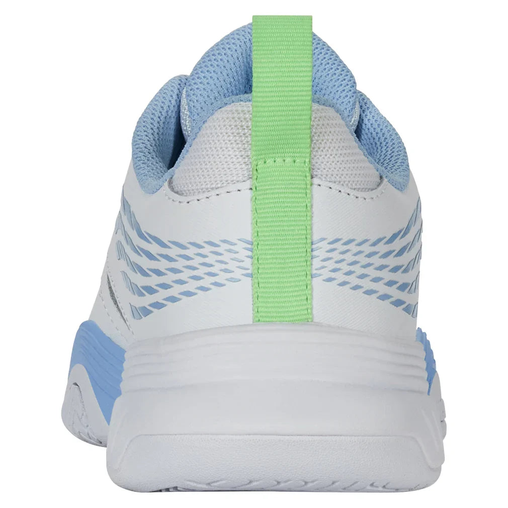 Women`s SpeedEx Tennis Shoes White and Dutch Canal Footwear K-Swiss