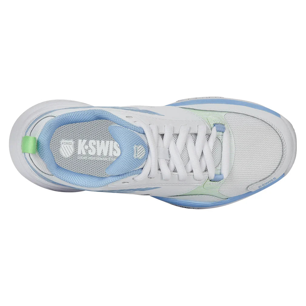 Women`s SpeedEx Tennis Shoes White and Dutch Canal Footwear K-Swiss