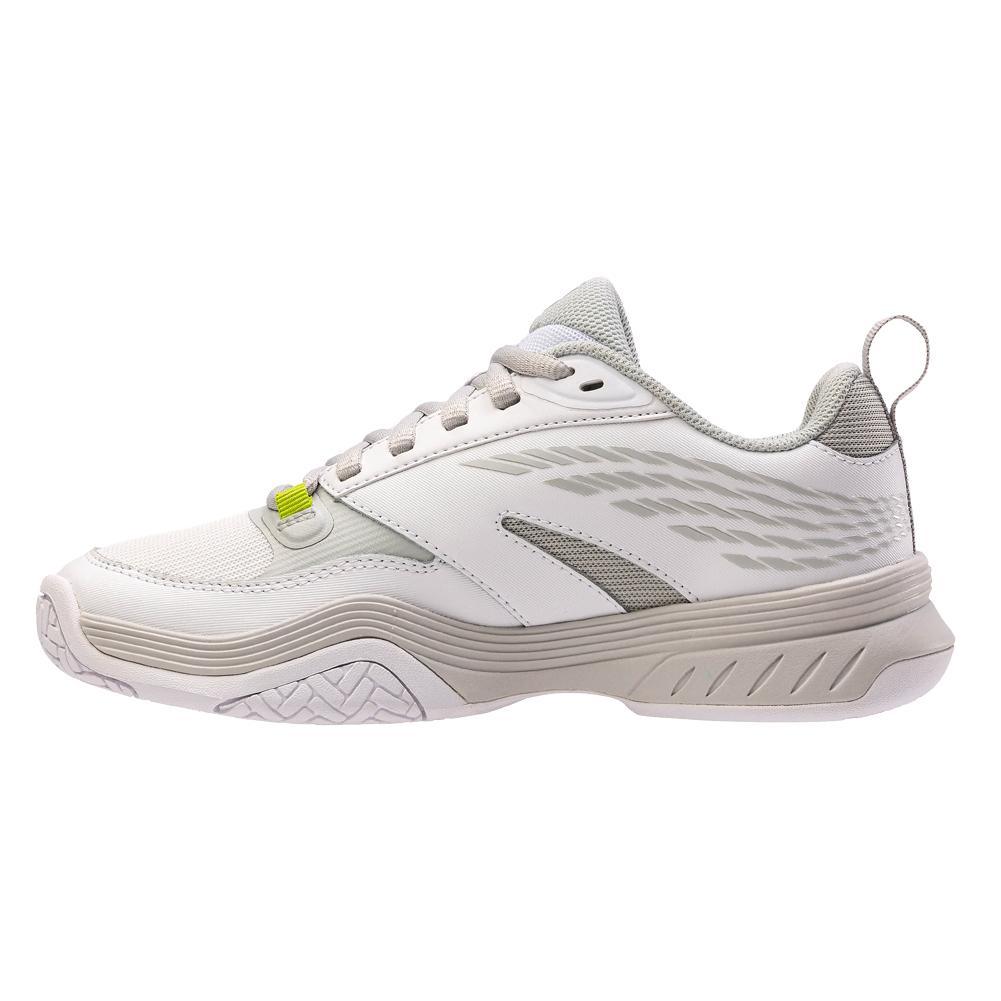 Women's SpeedEx Tennis Shoes White and Gray Violet Footwear K-Swiss