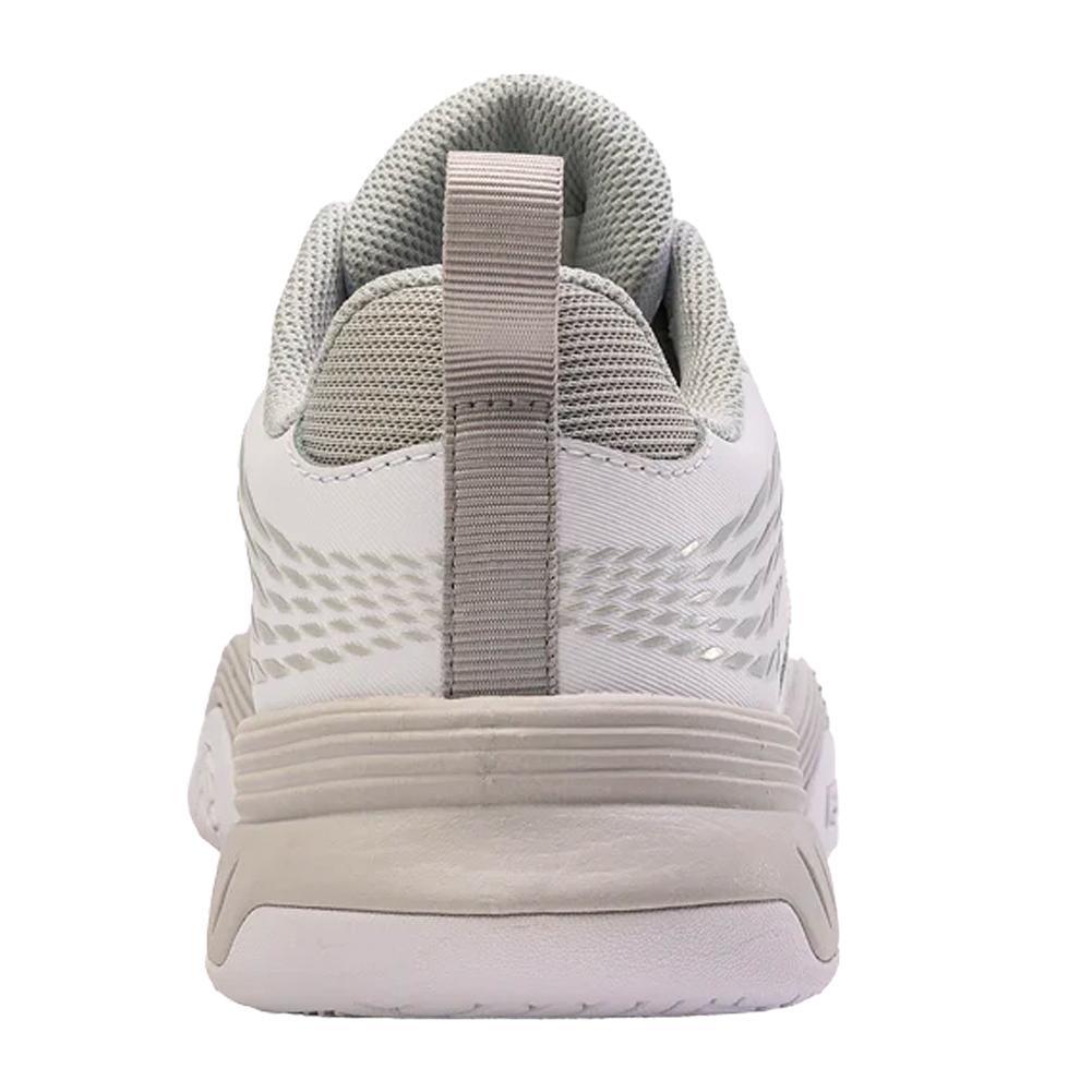 Women's SpeedEx Tennis Shoes White and Gray Violet Footwear K-Swiss