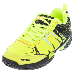 Unisex DinkShot Pickleball Shoes Lime and Black Acacia