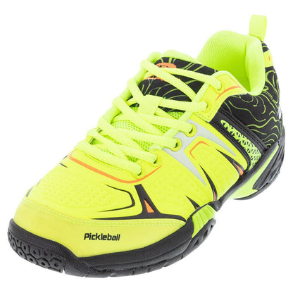 Unisex DinkShot Pickleball Shoes Lime and Black Acacia