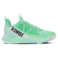 Women`s K-Frame Speed Tennis Shoes Soft Neon Mint and White Footwear K-Swiss