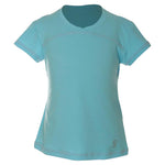 Girls' UV Colors Short Sleeve Tennis Top Babyboy Apparel Sofibella