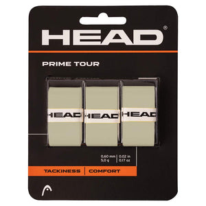 Prime Tour Tennis Overgrip 3-Pack Grey Accessories Head