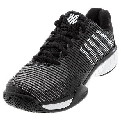 Men's Hypercourt Express 2 Tennis Shoes Black and White Footwear K-Swiss