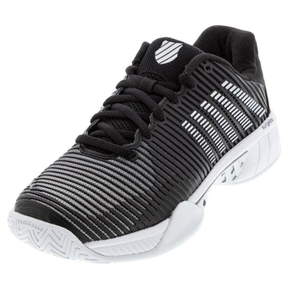 Women's Hypercourt Express 2 Tennis Shoes Black and White Footwear K-Swiss