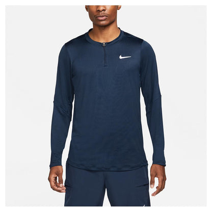 Men's Court Dri-FIT Advantage Half Zip Tennis Top Nike