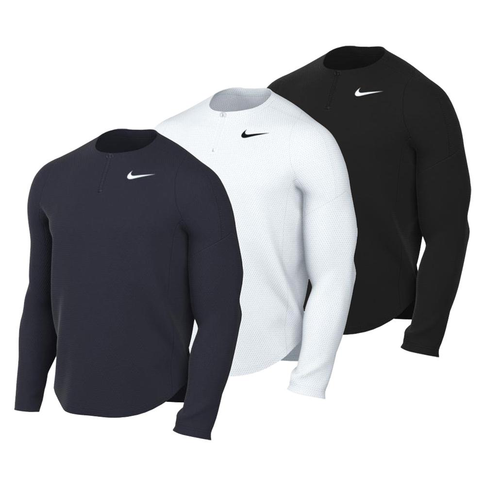 Men's Court Dri-FIT Advantage Half Zip Tennis Top Nike