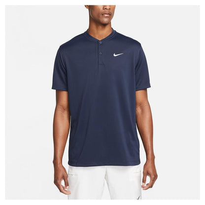 Men's Court Dri-FIT Blade Solid Tennis Polo Apparel Nike
