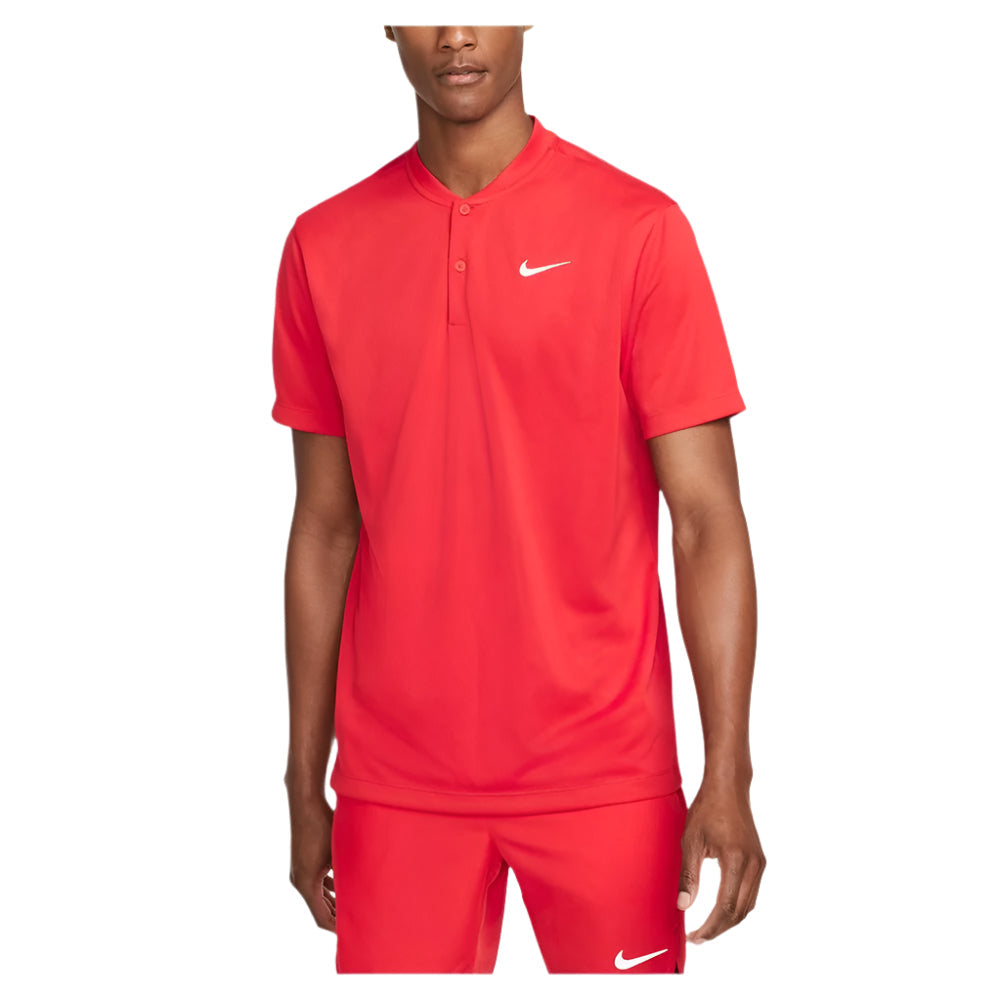 Men's Court Dri-FIT Blade Solid Tennis Polo Apparel Nike