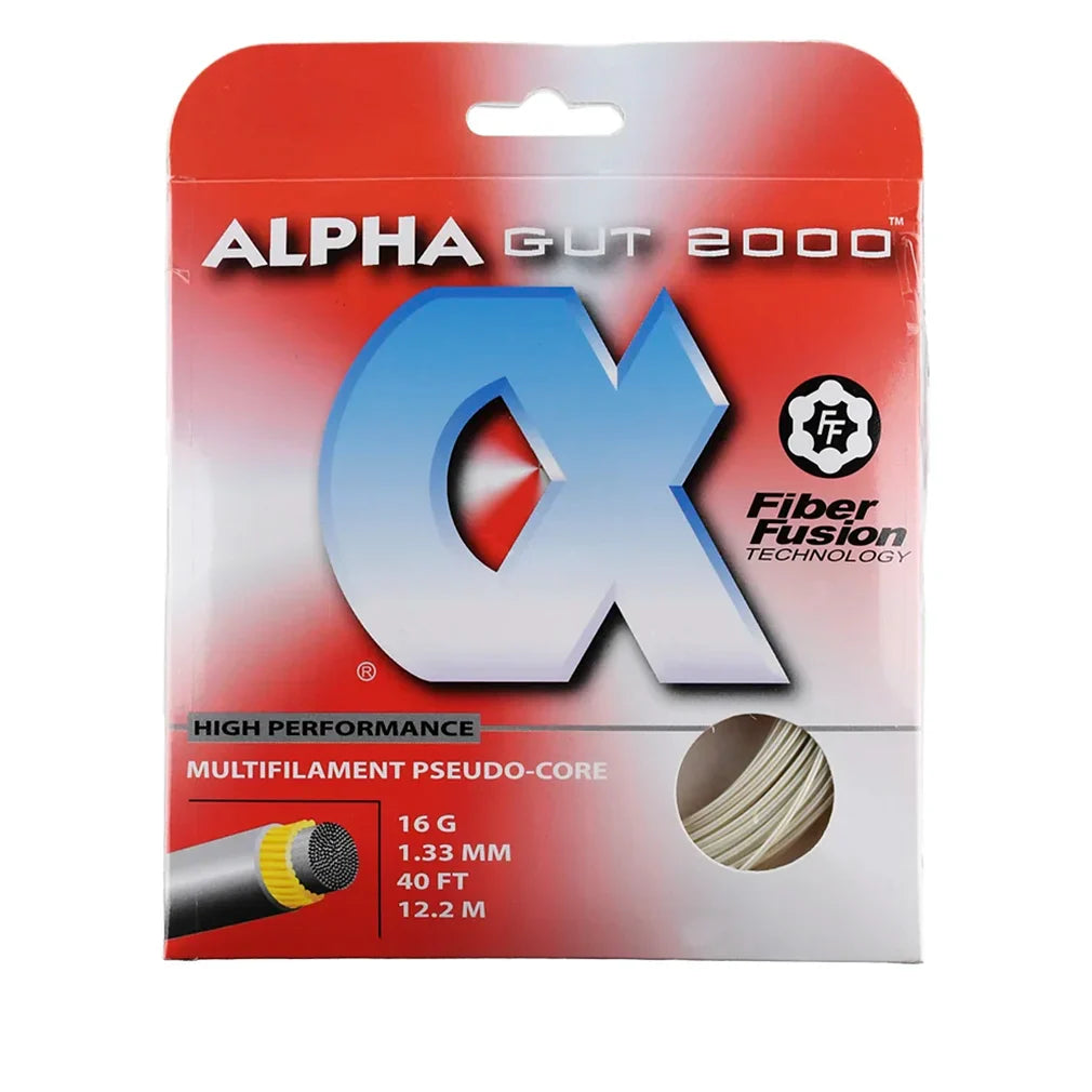 Gut 2000 16G Tennis String Black Strings Alpha