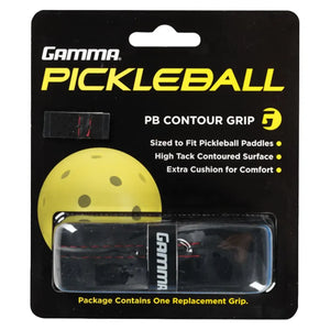 Contour Pickleball Grip Black Accessories Gamma