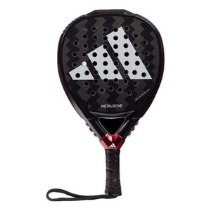 Metalbone 3.4 Padel Racquet Black and Red Padel Racquets Adidas