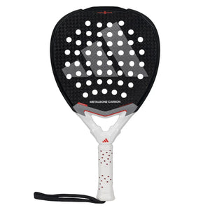 Metalbone Carbon 3.4 Padel Racquet Black and White Padel Racquets Adidas