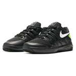 Juniors' Vapor X Tennis Shoes Black and White Footwear Nike