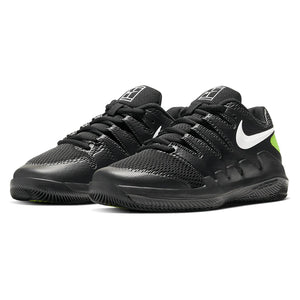 Juniors' Vapor X Tennis Shoes Black and White Footwear Nike