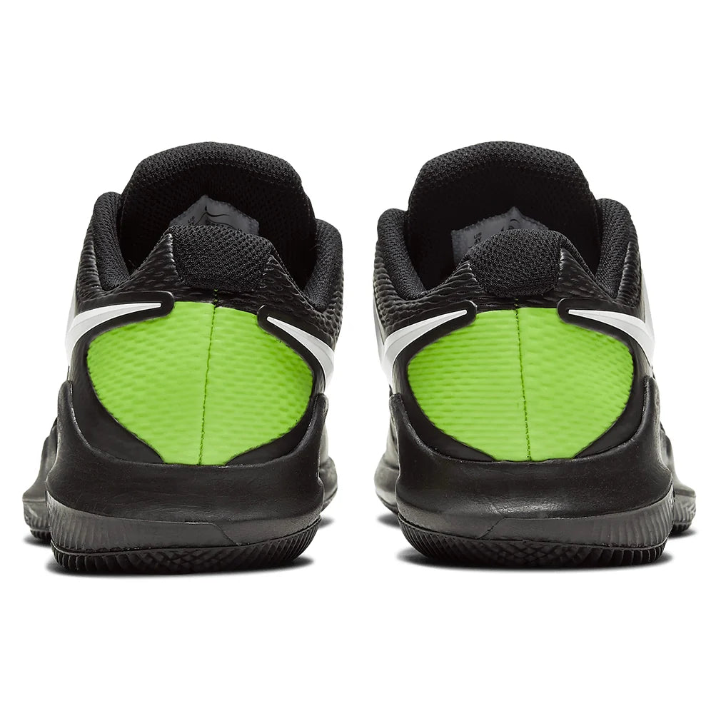 Juniors' Vapor X Tennis Shoes Black and White Footwear Nike