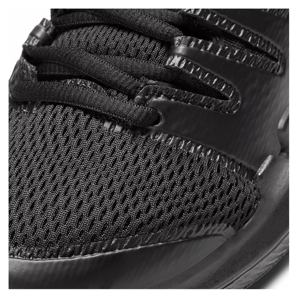 Juniors' Vapor X Tennis Shoes Black and White Footwear Nike