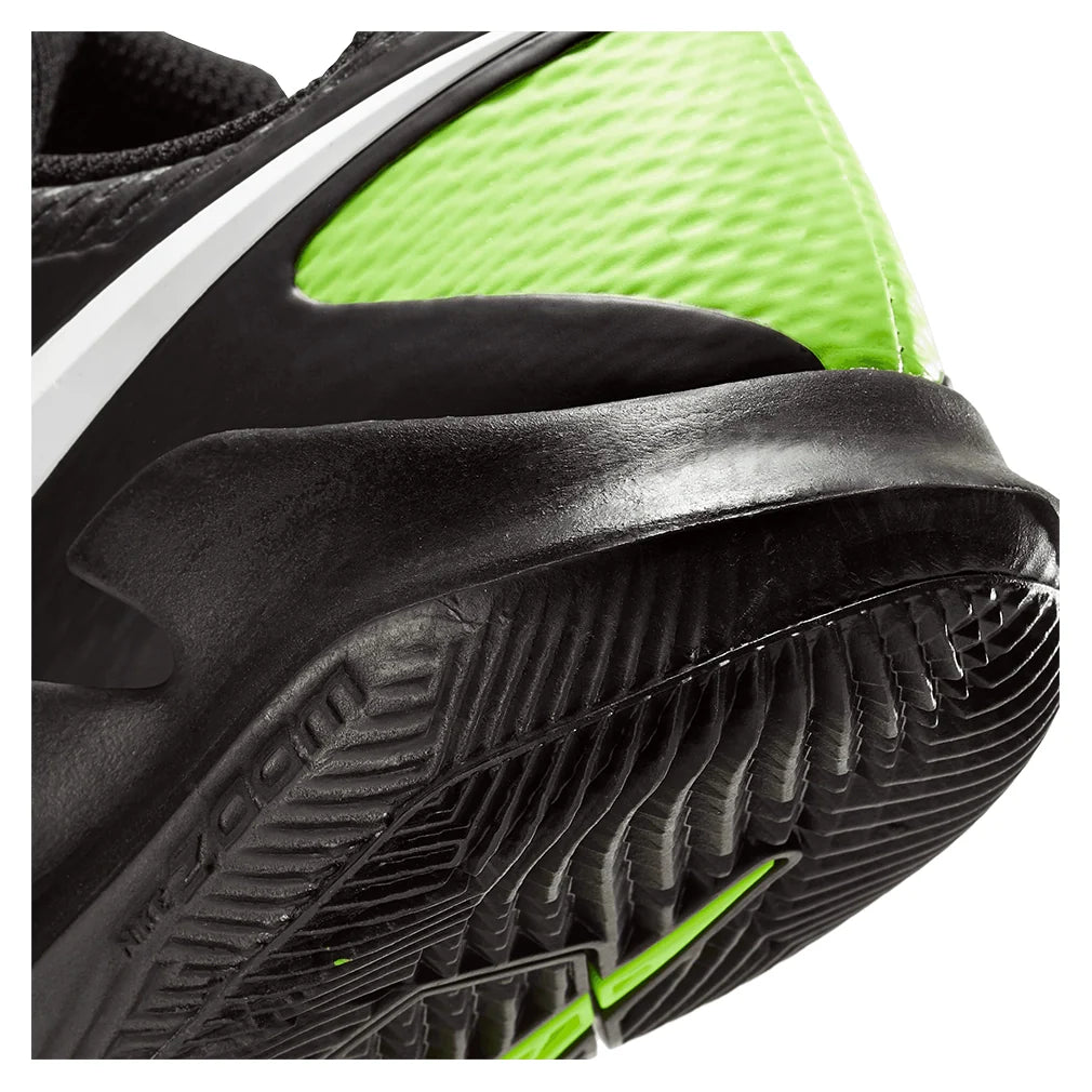 Juniors' Vapor X Tennis Shoes Black and White Footwear Nike