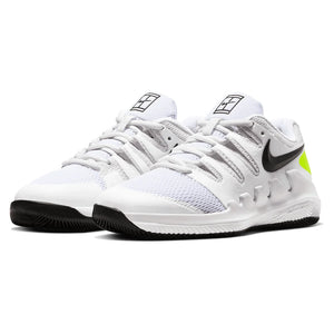 Juniors' Vapor X Tennis Shoes White and Black Footwear Nike